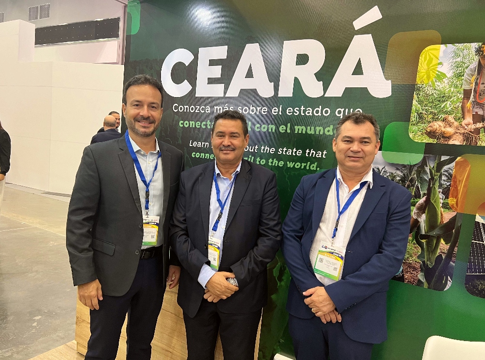 Governo do Ceará fomenta exportação da agricultura cearense em feira no Panamá
