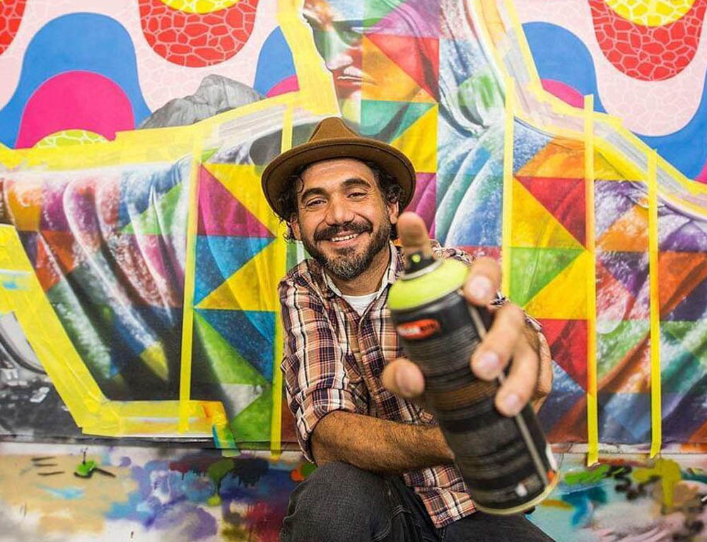 Eduardo Kobra discursa em Harvard e MIT