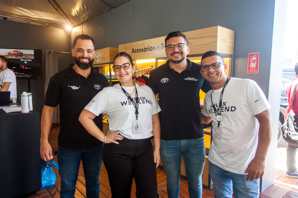 Fábio Marciel, Laudilene Oliveira, Everton Souza E Luciano Ferreira