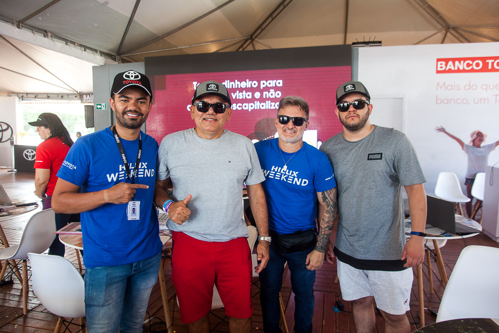 Felipe Lopes, Paulo Mororó, Igor Sousa E André Gondim