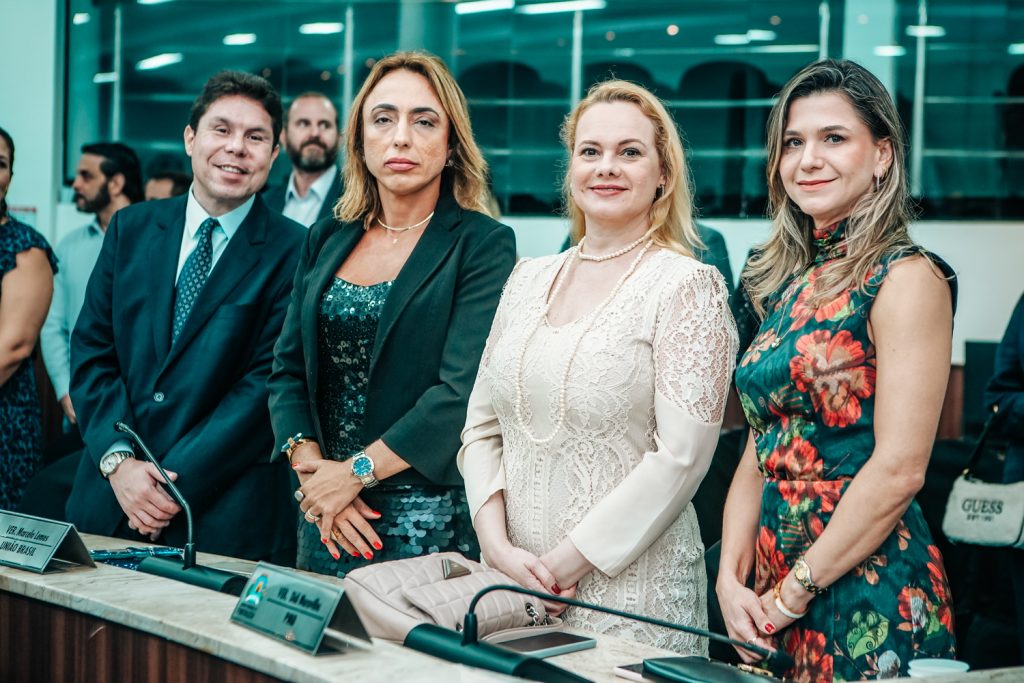 Felipe Parente, Mabel Portela, Janayna Lima E Aline Vasquez