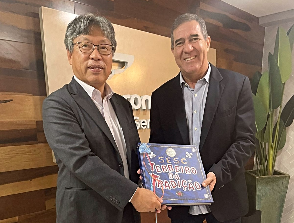 Cônsul-Geral do Japão busca fortalecer parcerias com Sistema Fecomércio Ceará