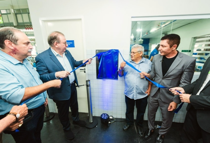 FIEC inaugura Centro Tecnológico da Cadeia Têxtil e nova Oficina de Máquinas FIEC inaugura Centro Tecnológico da Cadeia Têxtil e nova Oficina de Máquinas