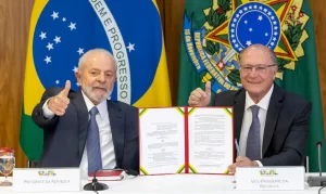 Lula E Geraldo Alckmin, Regulamentação Do Programa Mover Foto Agência Brasil