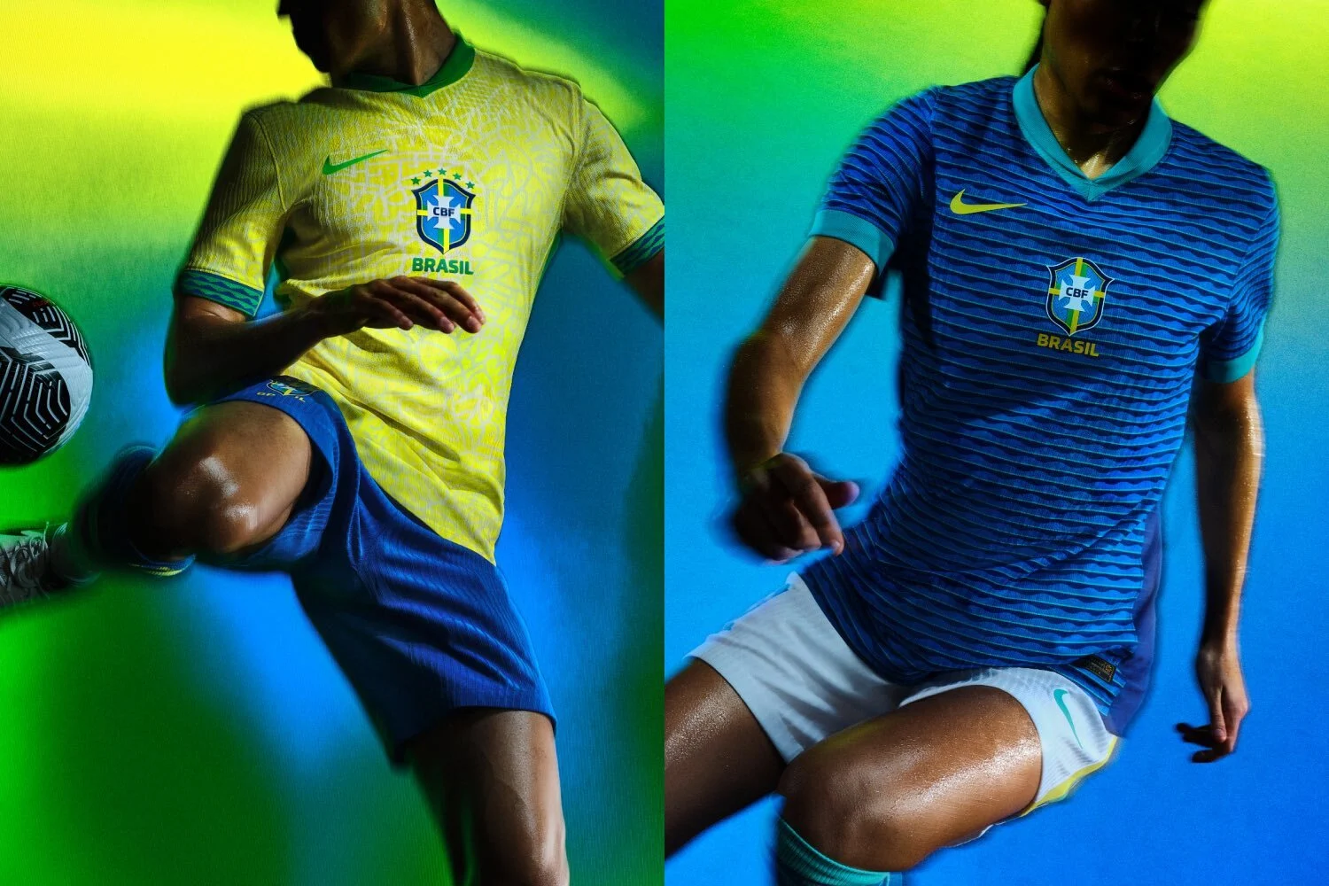 Nike divulga novos uniformes da Seleção Brasileira
