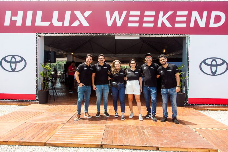 Experiência off-road - Toyota promove “Hilux Weekend” no Shopping Iguatemi Bosque