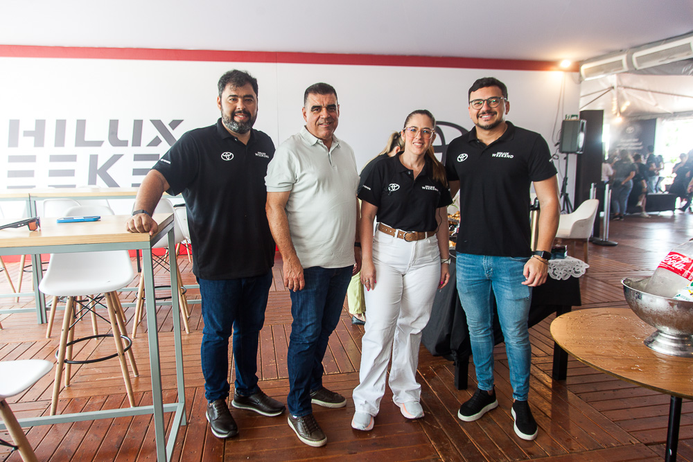 Tadeu Leandro, Jesemar Duarte, Anoriza Ximenes E Cleverton Souza