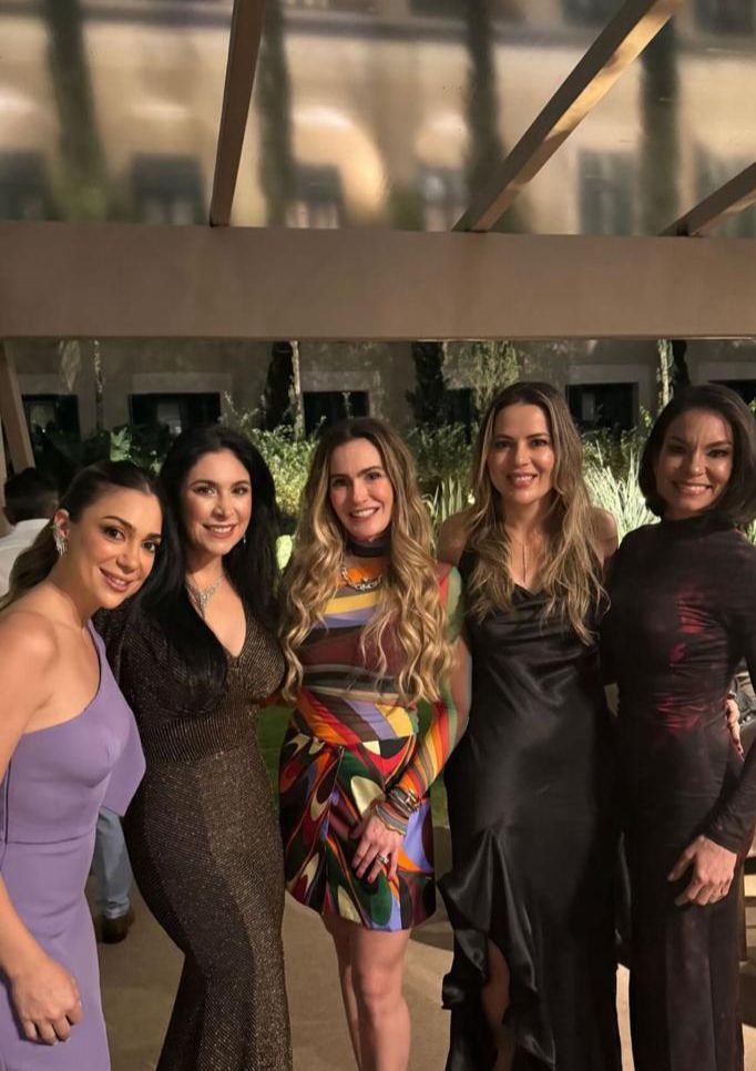 Caio Rocha arma festão no Hotel Rosewood, em SP, para celebrar o aniversário de Tatiana Feitosa