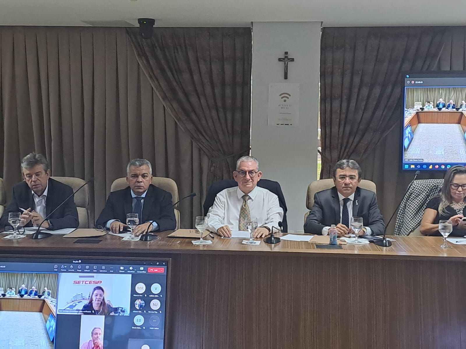 Marcelo Maranhão participa da reunião seção II da CNT