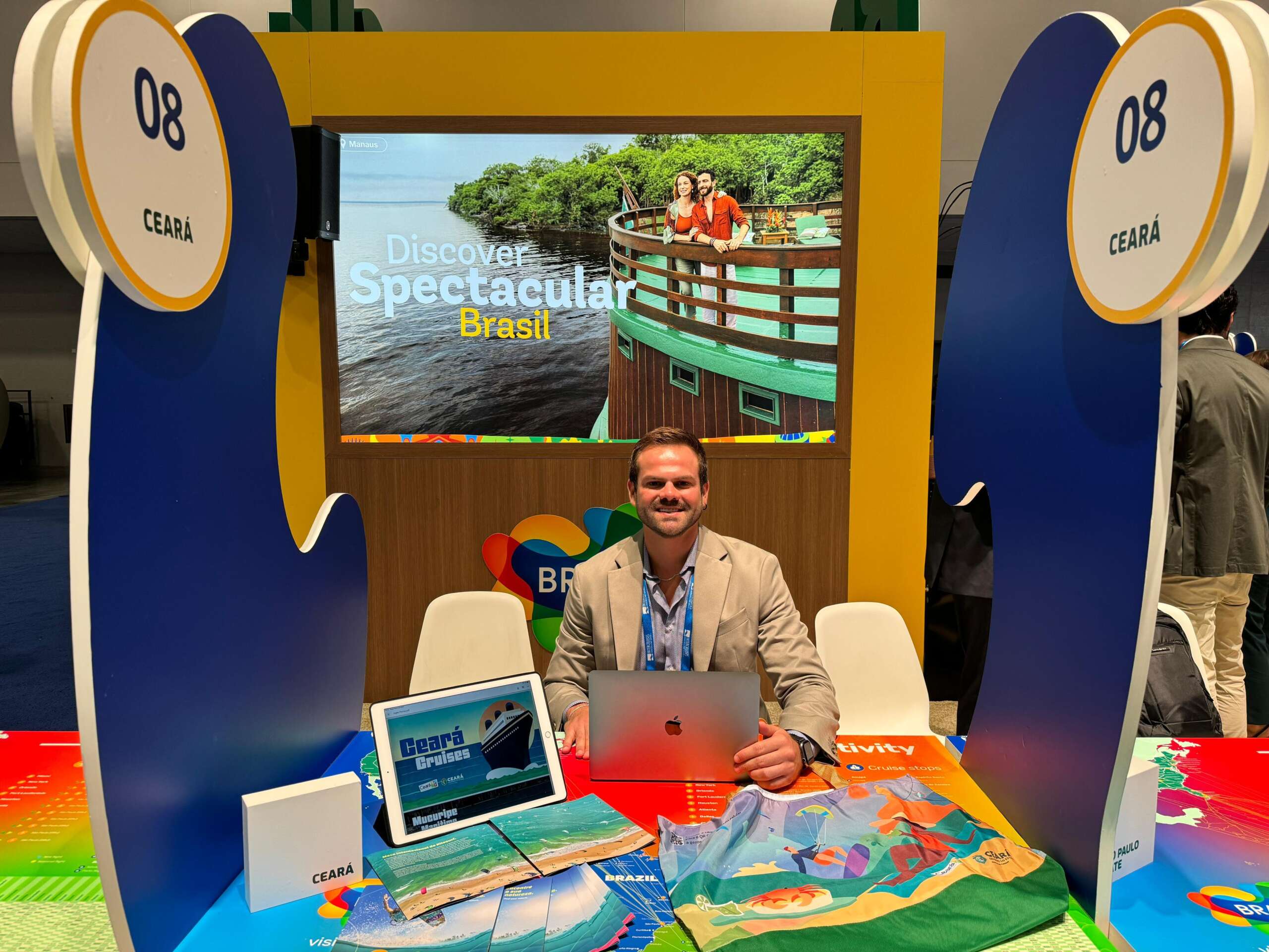Ceará brilha na Seatrade Cruise Global e visa expandir turismo de cruzeiros