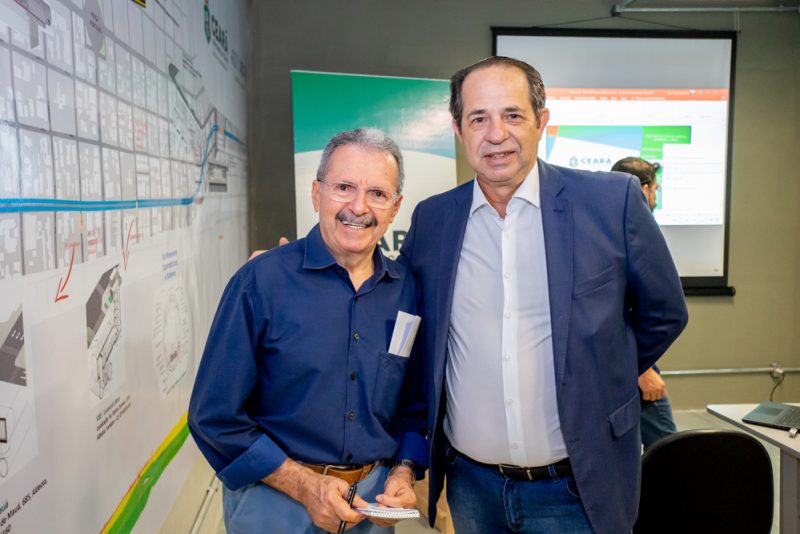 Máquinas em ação - Visita da construção da Linha Leste do Metrô de Fortaleza