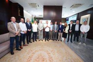 Elmano Em Reunião Com O Presidente Da Eletrobras