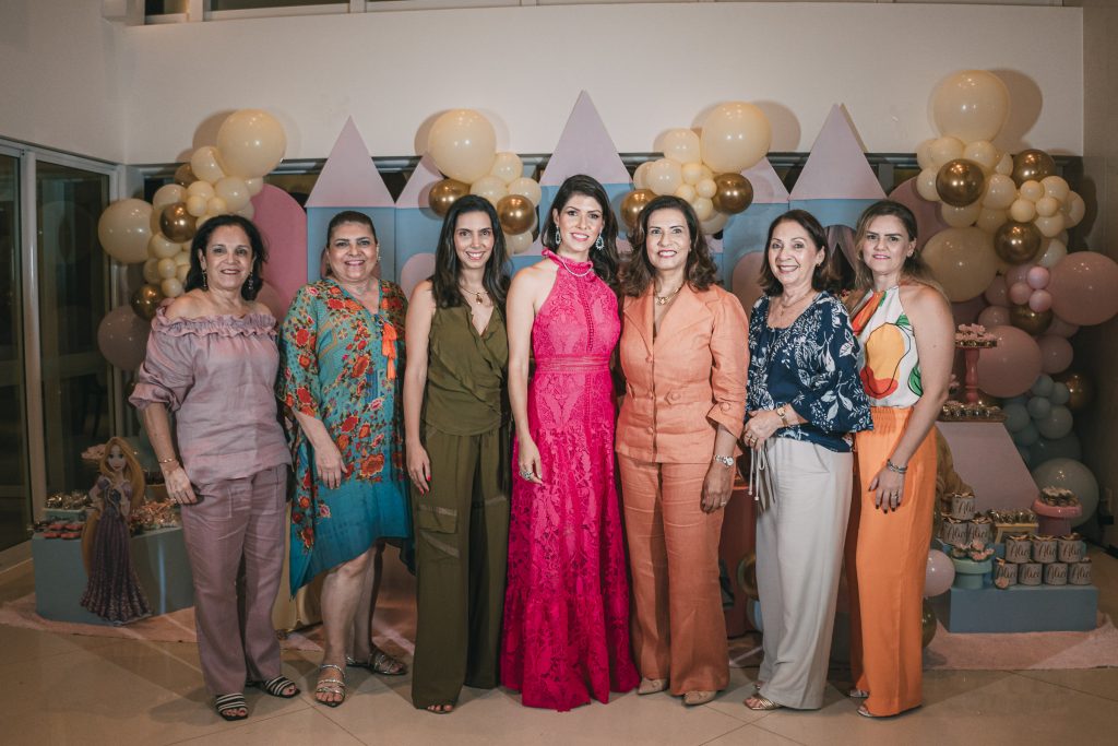 Elusa Laprovitera, Louiseane Meireles, Carla Laprovitera, Flavia Laprovitera, Marcia Teixeira, Ligia Laprovitera E Fabiana Galvao