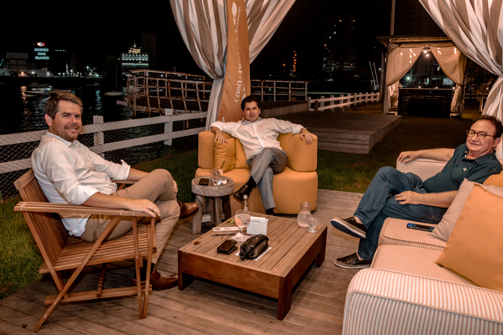 Fábio Zech, Pompeu Vasconcelos E Manoel Linhares