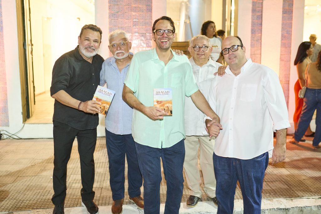Gaarcia Júnior, Doutor Egídio Barreto, Reitor Da Unijaguaribe Antônio Henrique, Poeta Dideus Sales E Doutor Lúcio Telmo
