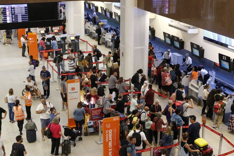 Gol Linhas Aéreas, Aeroporto Foto Agência Brasil