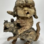 Hirosuke Yabe Untitled (co226), 2023 Wood, Charcoal, Persimon Tannin Juice 56x44x32,5cm