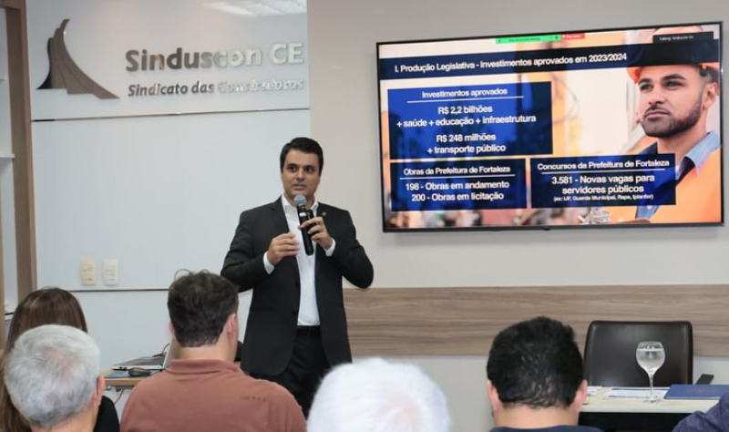 Gardel se reúne com representantes da construção civil e reafirma compromisso da CMFor com o setor