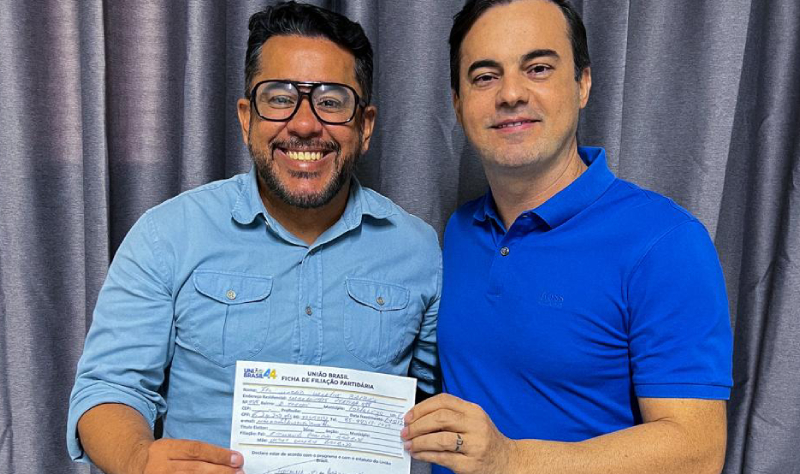 Capitão Wagner filia vereador Márcio Martins ao União Brasil