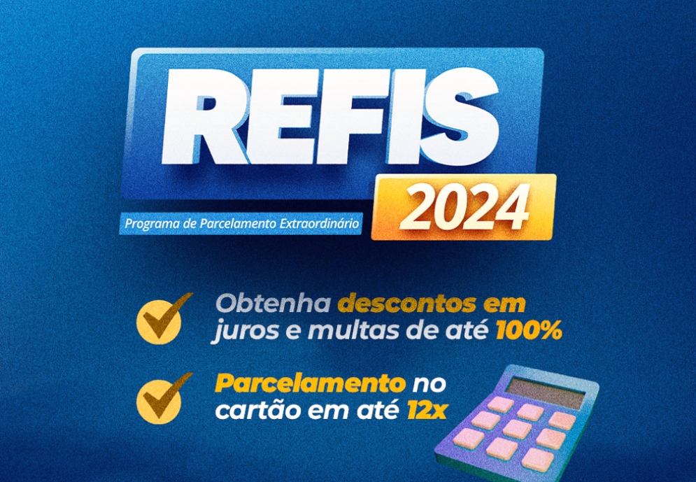 Refis 2024 tem descontos de até 100% nos juros e nas multas em Maracanaú Refis 2024 tem descontos de até 100% nos juros e nas multas em Maracanaú