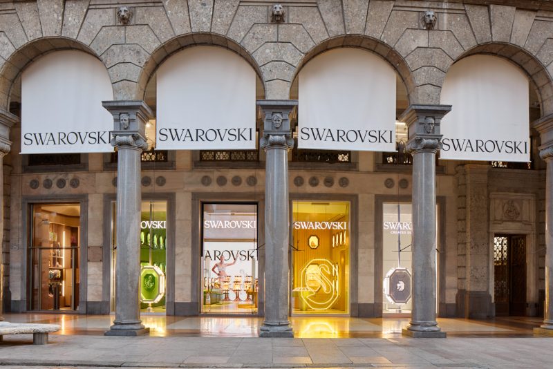 Swarovski inaugura loja no coração de Milão