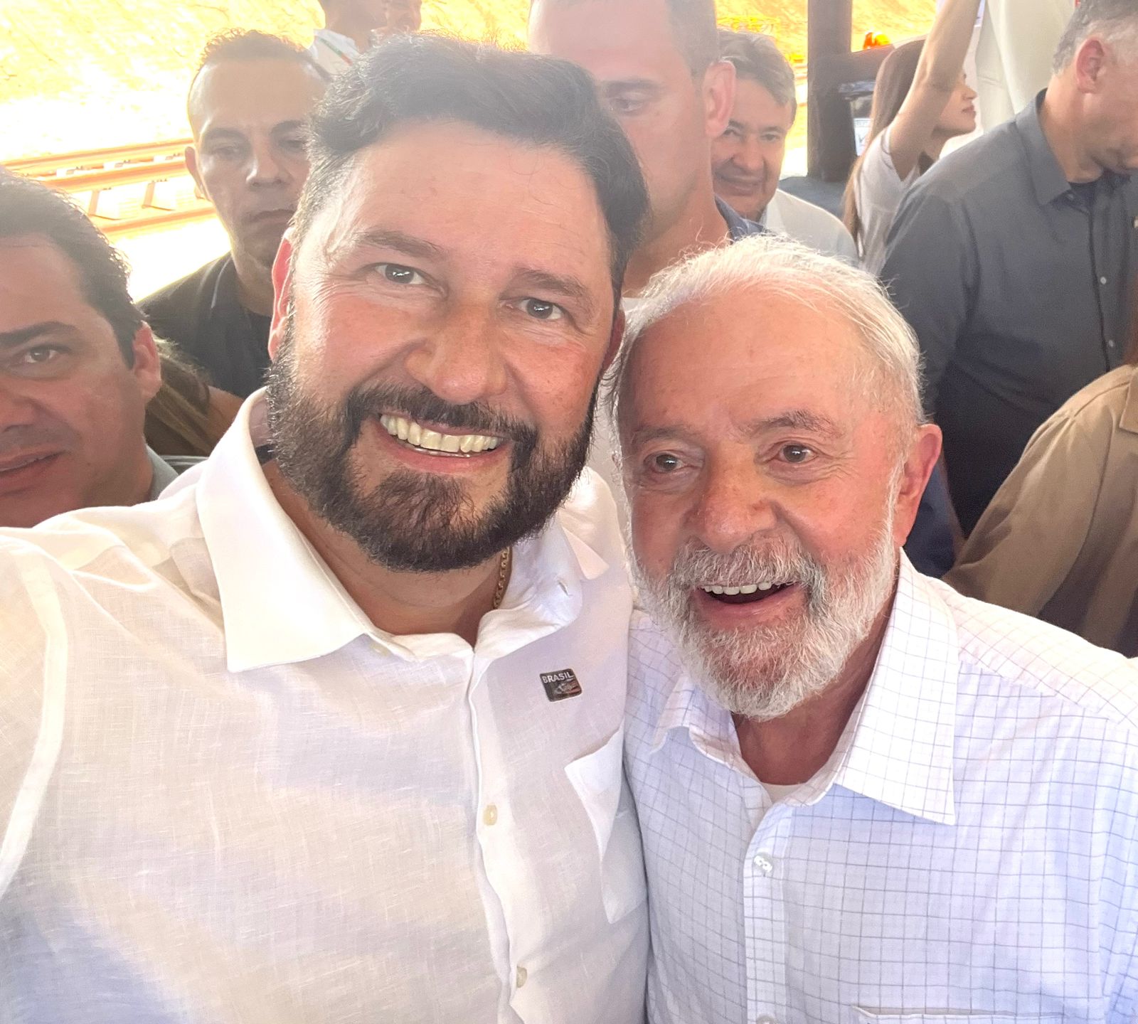 Em evento no Iguatu, Romeu Aldigueri publica foto ao lado de Lula e diz: “Maior presidente da história desse País”