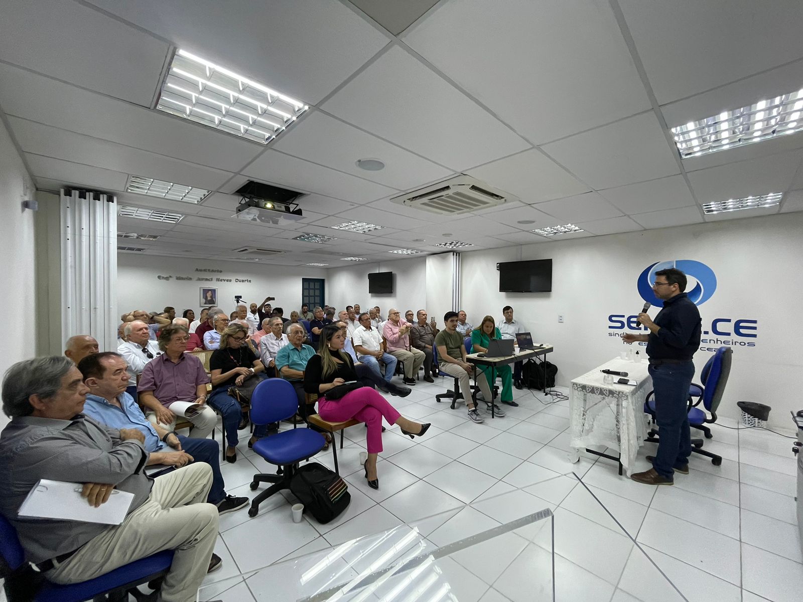 Representantes do Consórcio Santa Quitéria ministram palestra na Academia Cearense de Engenharia Representantes do Consórcio Santa Quitéria ministram palestra na Academia Cearense de Engenharia