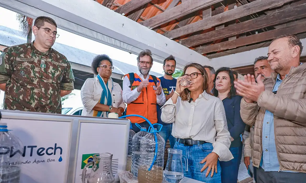Governo Federal envia ao Rio Grande do Sul 220 purificadores de água