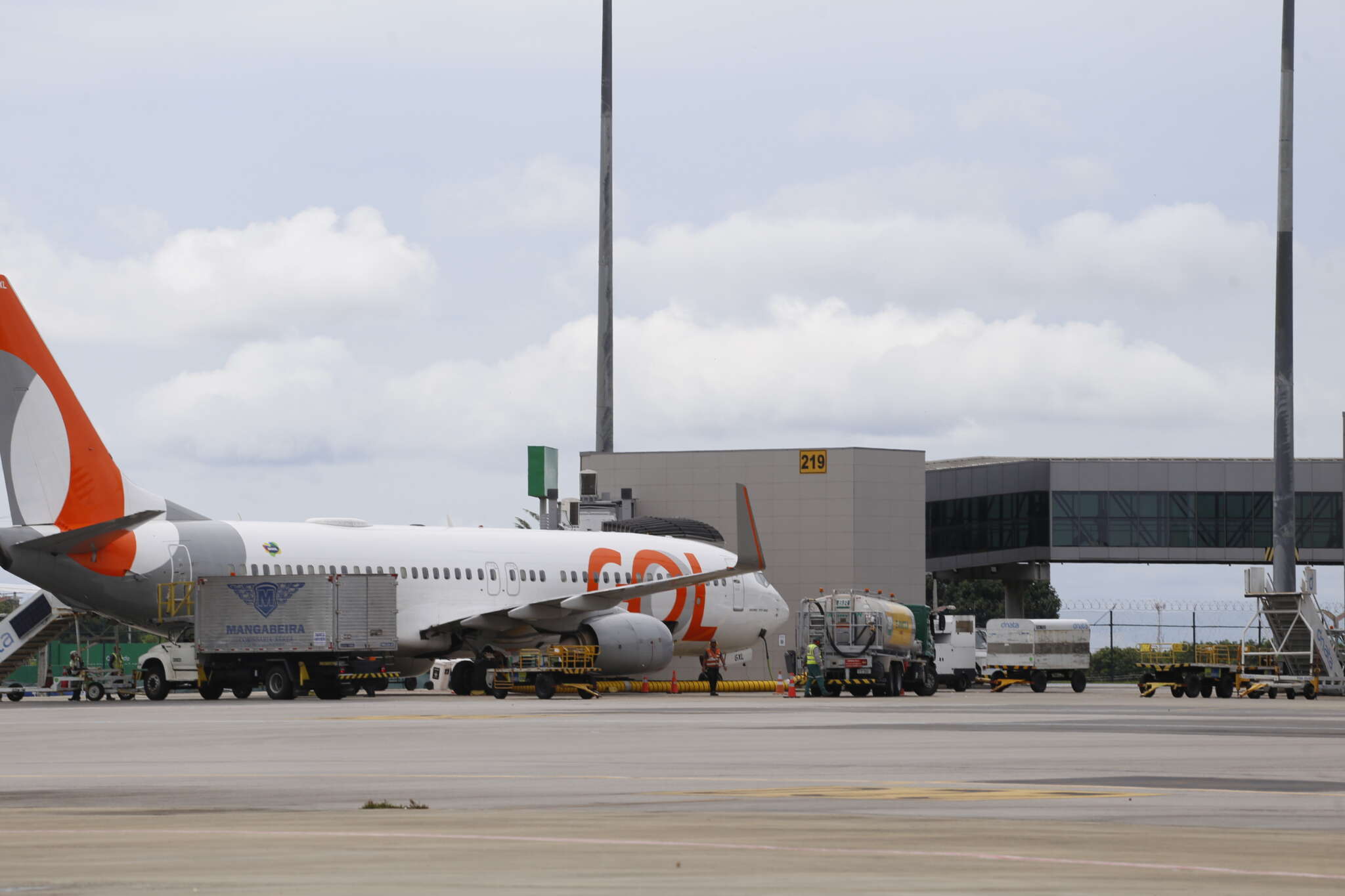 Aeroporto De Fortaleza, Gol Linhas Aéreas Foto Tiago Stille Governo Do Ceará