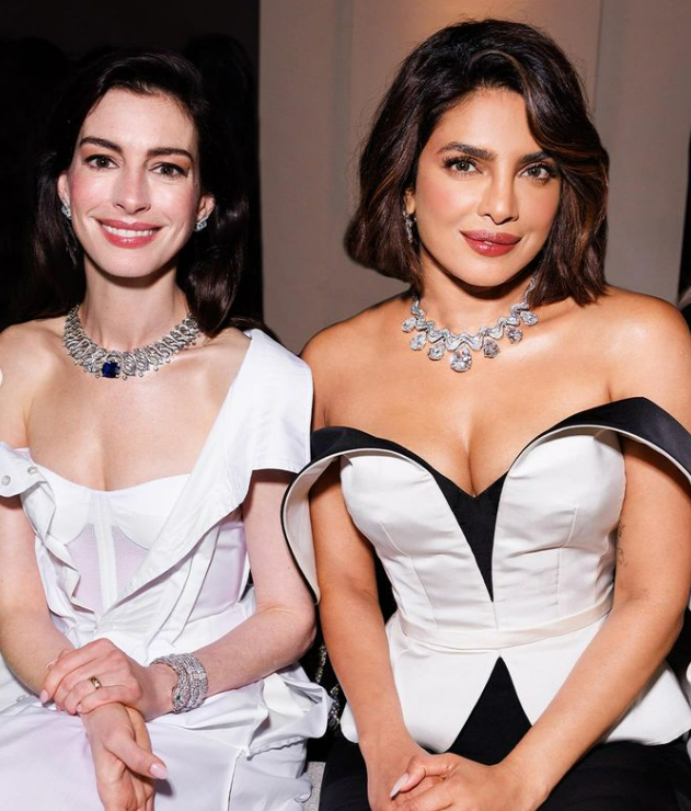 Anne Hathaway E Priyanka Chopra