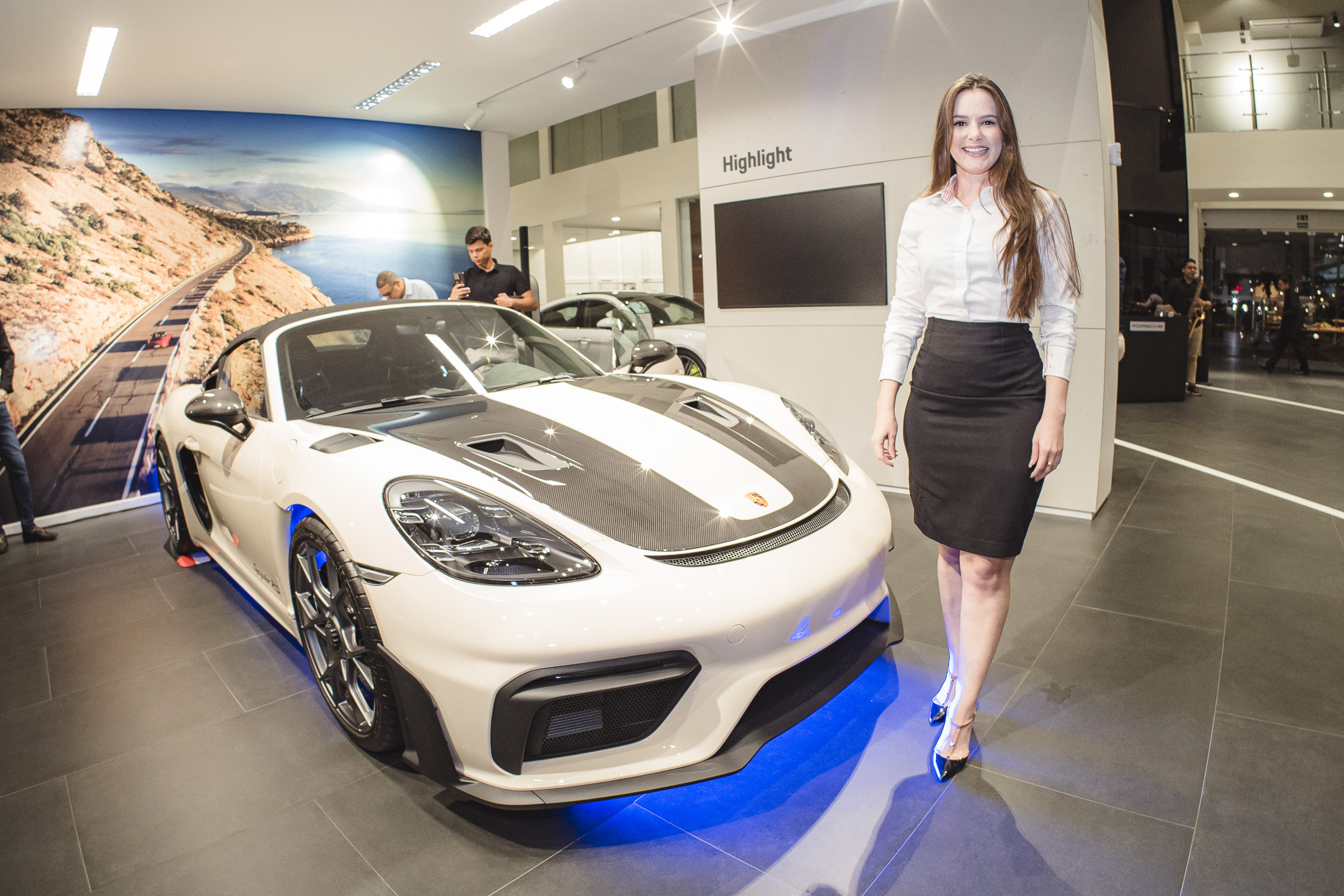 Lançamento do Porsche 718 Spyder RS em evento exclusivo no Porsche Center Fortaleza