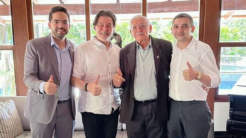 Eunício Oliveira reafirma apoio à pré-candidatura de Davi de Raimundão em Juazeiro do Norte