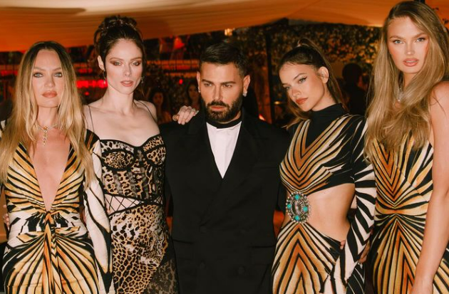 Evento Exclusivo Do Roberto Cavalli Reúne Celebridades Com Looks Audaciosos E Selvagens