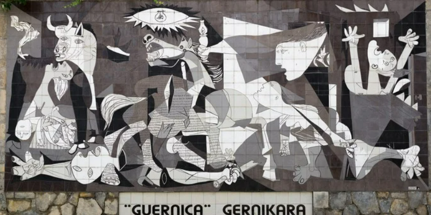 Fotografia Pablo Picasso Guernica. Fotografia. Tichrshutterstock.com