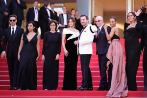 Elenco de "Emilia Perez" no Festival de Cinema de Cannes