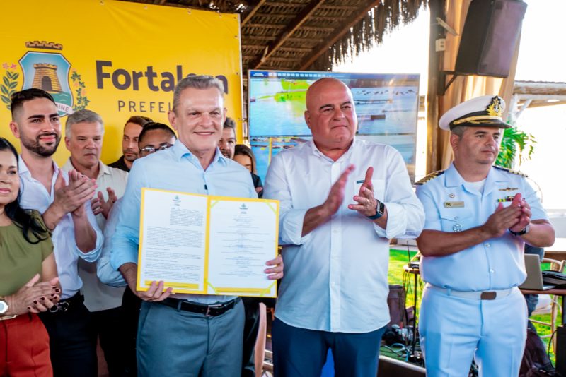 SEGURANÇA COSTEIRA - Prefeitura de Fortaleza, Iate Clube e Marinha firmam acordo para segurança na enseada do Mucuripe