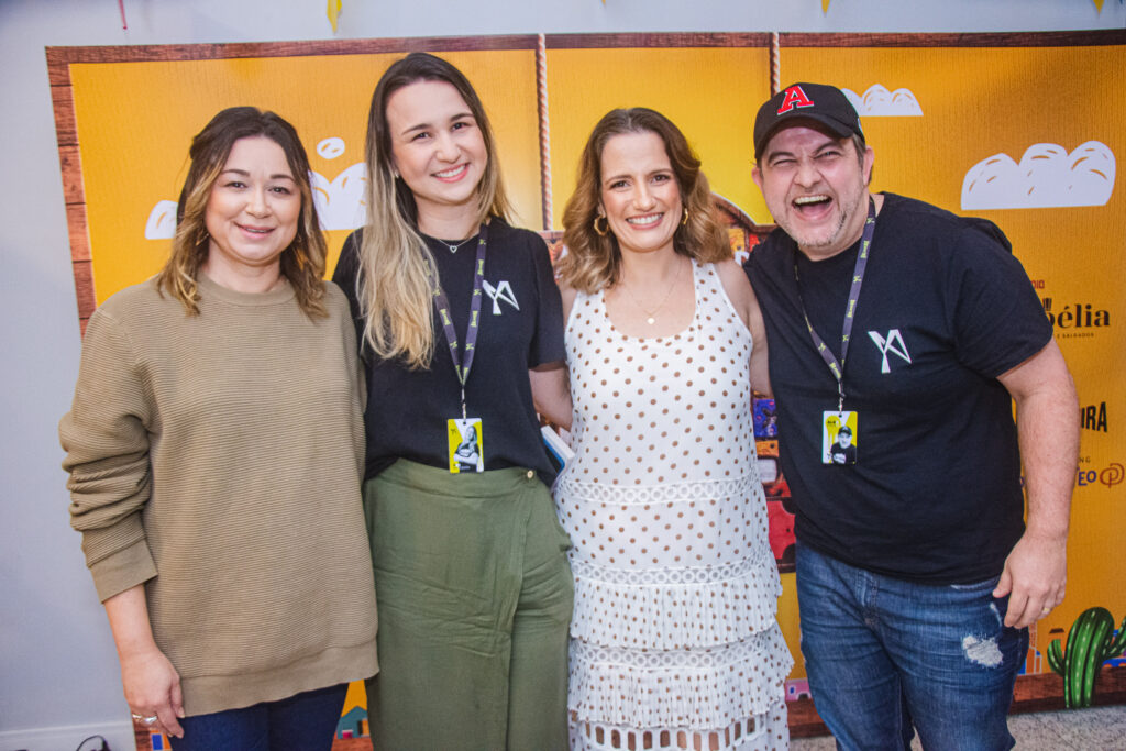 Kelly Emiliano, Priscila Mesquita, Bruna Braum E Alex Facanha