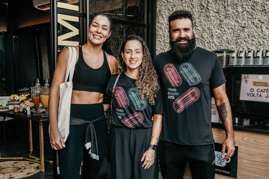 Luiza Stahnke, Sacha Reeves E Jonatan Moreira