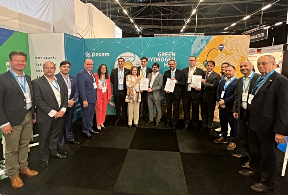 Governo do Ceará e FIEC assinam MoU com Eletrobras no World Hydrogen 2024