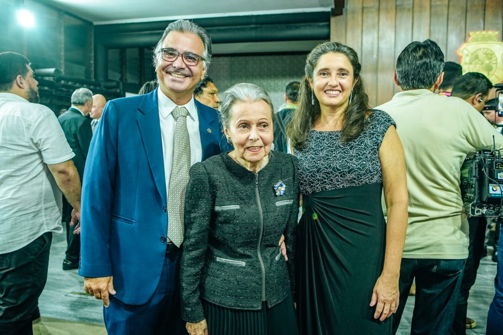Nestor Chaves, Margarida Borges E Angela Chaves