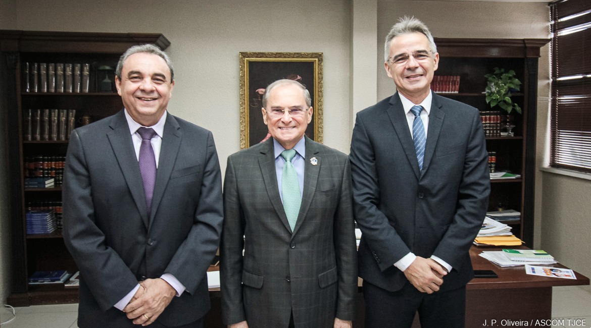 Tribunal de Justiça do Ceará recebe visita de procurador nomeado para vaga de desembargador pelo Quinto Constitucional