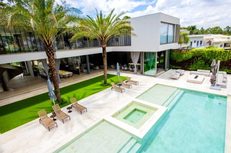 Piscina Externa Da Casa