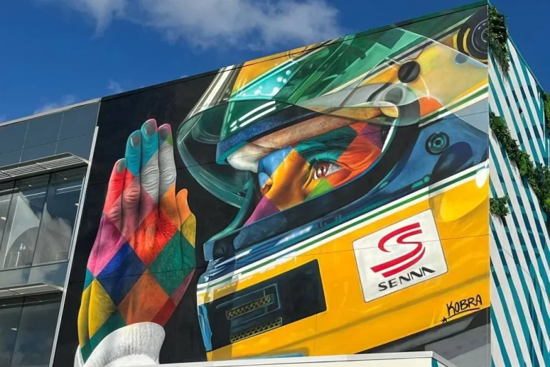 LEGADO VIVO - Ayrton Senna recebe homenagem especial no GP de Miami