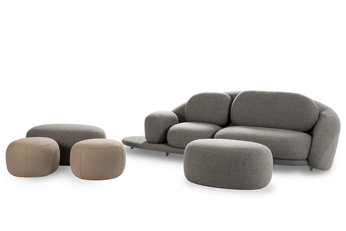 Monólitos para sentar   – Sofás em forma de pedras
