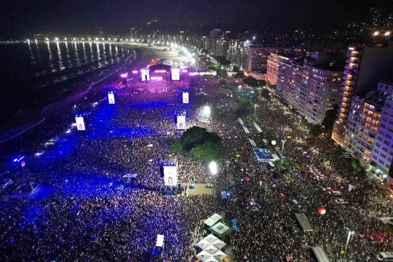 Show De Madonna Em Copacabana Foto Fábio Motta Prefeitura Do Rio