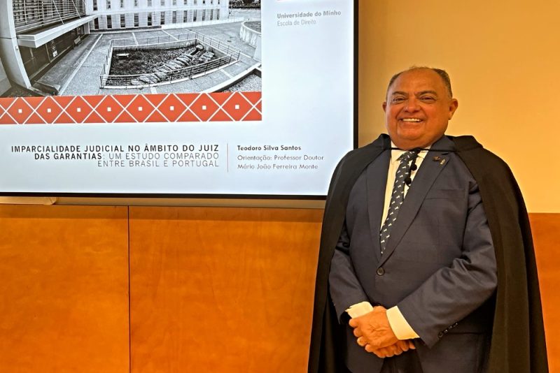Teodoro Silva Santos conquista título de pós-doutor na Universidade do Minho
