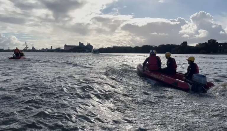 Equipe do CBMCE realiza monitoramento das áreas de risco no Rio Grande do Sul