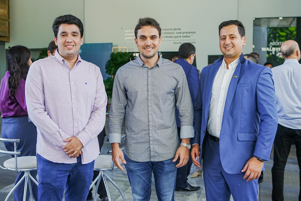 Abner Veras, Isaac Bley E Lucas Melo