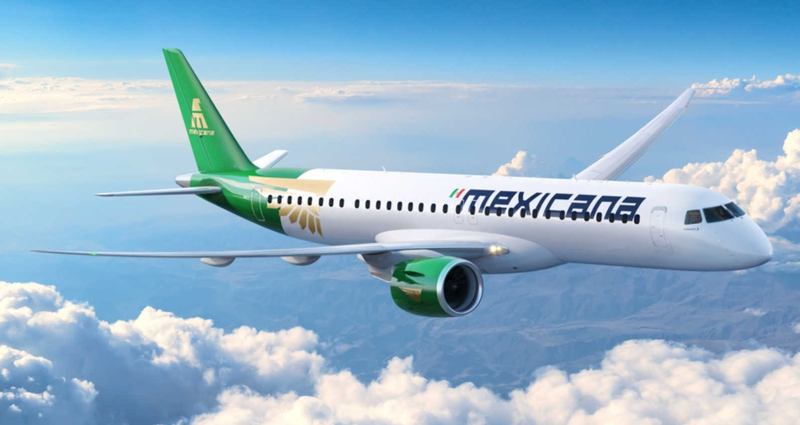 Mexicana de Aviación encomenda 20 jatos E2 da Embraer