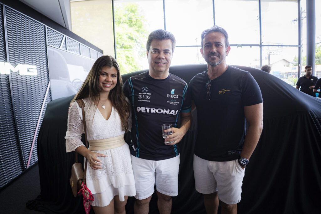 Sara Brigido, Duda Brigido E Marcio Gomes